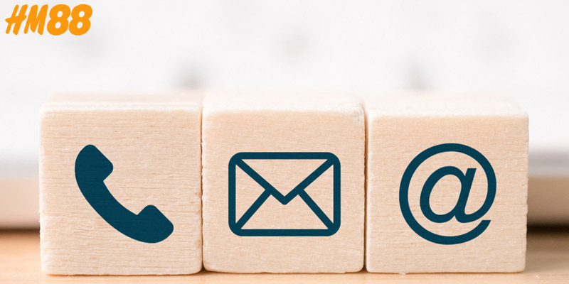 3 kênh thông tin liên hệ HM88 chính thức hỗ trợ thành viên mọi lúc.