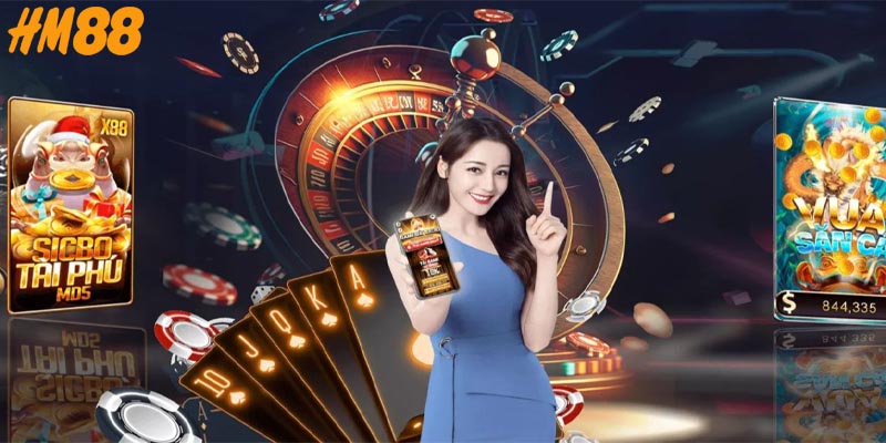 Danh sách các nhà phát hành hợp tác với Casino HM88